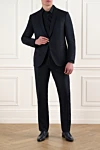Corneliani  - 100% wool. Closure: buttons. two side pockets, one chest pocket. Country of manufacture: Italy. Care: specialized cleaning - photo 7