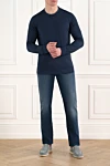 Corneliani  - окантування вирізу. 100% шерсть. Країна виробник: Італія. Догляд: спеціалізоване чищення - фото 7