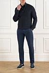Corneliani  - 82% wool, 18% polyamide. Zipper closure. Camans: two side pockets. Country of manufacture: Italy. Care: specialized cleaning - photo 7