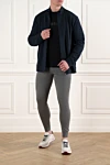  Corneliani - логотип бренду. 100% бавовна. Застібка блискавка. Камани: дві бічні кишені. Країна виробник: Італія. Догляд: спеціалізоване чищення - фото 8