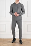  Corneliani - капюшон. 85% хлопок, 15% кашемир. Страна производитель: Италия. Уход: специализированная чистка - фото 8