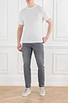 Brunello Cucinelli  - contrast edging, brand logo. 100% cotton. Country of manufacture: Italy. Care: specialized cleaning - photo 7