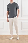 Brunello Cucinelli  - edging on sleeves and collar. 100% cotton. Country of manufacture: Italy. Care: specialized cleaning - photo 7