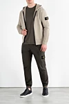 Stone Island  - brand logo. hood. 100% cotton. Closure: zipper. two side pockets. Country of manufacture: Italy. Care: specialized cleaning - photo 7