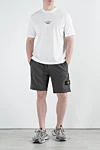 Stone Island  - логотип бренда. 100% хлопок. молния кулиска. два боковых кармана, карман на штанине, один задний карман. Страна производитель: Италия. Уход: специализированная чистка - фото 7