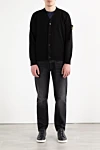 Stone Island  - у рубчик, логотип бренду. 100% бавовна. блискавка. Країна виробник: Італія. Догляд: спеціалізоване чищення - фото 7