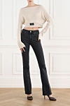  Balmain - rib, brand logo. 90% cotton, 10% cashmere. Country of manufacture: Italy. Care: specialized cleaning - photo 8
