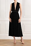  Dior - 100% viscose. buttons, belt. Country of manufacture: Italy. Care: specialized cleaning - photo 8