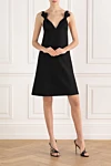 Dior  - подтяжки-бантики Miss Dior. 70% шерсть, 23% хлопок, 7% полиамид. застежка-молния сзади.. Страна производитель: Франция. Уход: специализированная чистка - фото 7