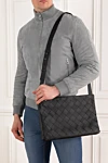 Bottega Veneta  - плетеная текстура. 100% натуральная кожа. молния. Страна производитель: Италия. Уход: специализированная чистка - фото 7