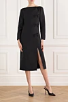 Valentino  - bows. 91% viscose, 9% elastane. Country of manufacture: Italy. Care: specialized cleaning - photo 7