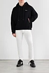 Off-White  - логотип бренда, принт Back Arrow. Доплонительно: капюшон с кулиской. 100% хлопок. карман кенгуру. Страна производитель: Италия. Уход: специализированная чистка - фото 7