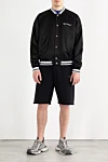 Off-White  - contrasting stripes on collar and cuffs. 100% viscose. buttons. two side pockets. Country of manufacture: Italy. Care: specialized cleaning - photo 7