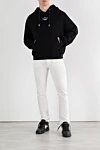 Off-White  - логотип бренду. капюшон з куліскою. 100% бавовна. кишеня кенгуру. Країна виробник: Італія. Догляд: спеціалізоване чищення - фото 7