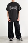 Off-White  - 100% cotton. Closure: zipper button. two side pockets, two patch pockets on the legs, two back pockets. Country of manufacture: Italy. Care: specialized cleaning - photo 7