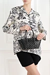  Alaia - перфорация. 100% натуральная кожа. молния. Размеры (см): Д 20 x В 13,5 x Г 10. Страна производитель: Франция. Уход: специализированная чистка - фото 8