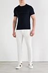 Armani  - brand logo. 90% viscose, 10% elastane. Country of manufacture: Italy. Care: specialized cleaning - photo 7