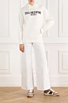 Valentino  - логотип бренда. капюшон. 100% хлопок. кулиска. Страна производитель: Италия. Уход: специализированная чистка - фото 7
