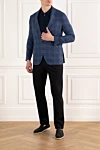  Sartoria Latorre - 60% льон, 40% вовна. гудзики. 2 бічні кишені, одна нагрудна. Країна виробник: Італія. Догляд: спеціалізоване чищення - фото 6