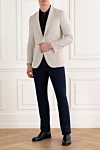  Sartoria Latorre - 55% linen, 45% cotton. buttons. two side pockets, one chest pocket. Country of manufacture: Italy. Care: specialized cleaning - photo 8