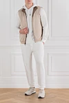  Loro Piana - 100% нейлон . Цвет: коричневый . молния. два боковых кармана. Страна производитель: Италия. Уход: специализированная чистка - фото 8