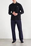 Stone Island  - логотип бренда, окантовка воротника. 95% хлопок, 5% эластан. пуговицы. Страна производитель: Италия. Уход: специализированная чистка - фото 7