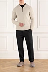  Stone Island - brand logo. hood. 46% wool, 34% polyamide. Country of manufacture: Italy. Care: specialized cleaning - photo 8