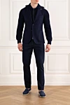  Lubiam - 70% wool, 27% polyamide. buttons, zipper. 2 side pockets, one chest pocket. Country of manufacture: Italy. Care: specialized cleaning - photo 6