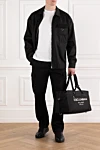  Prada - logo print. 100% cotton. Country of manufacture: Italy. Care: specialized cleaning - photo 8