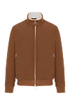 Seraphin  - genuine leather, alpaca. Closure: zipper . two side pockets with zippers. Country of manufacture: Italy. Care: specialized cleaning - photo 3