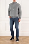 Seraphin  - 100% suede, 100% alpaca. Closure: zipper. two side pockets. Country of manufacture: Italy. Care: specialized cleaning - photo 7