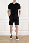 Cesare di Napoli  - 82% polyamide, 18% elastane. drawstring. two side, one back pocket. Country of manufacture: Italy. Care: specialized cleaning - photo 7