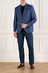  Sartoria Latorre - 100% шерсть. пуговицы. 2 боковых кармана, один нагрудный. Страна производитель: Италия. Уход: специализированная чистка - фото 8