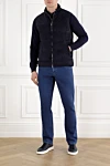 Enrico Mandelli  - 100% suede. two side pockets. Fastener: zipper. Country of manufacture: Italy. Care: specialized cleaning - photo 7