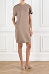Brunello Cucinelli  - 98% cotton, 2% elastane. Country of manufacture: Italy. Care: specialized cleaning - photo 7