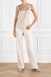  Brunello Cucinelli - 96% silk, 4% elastane. Country of manufacture: Italy. Care: specialized cleaning - photo 4