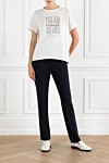 Brunello Cucinelli  - Dream out loud print. 100% cotton. Country of manufacture: Italy. Care: specialized cleaning - photo 7