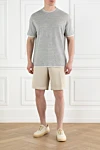  Brunello Cucinelli - 100% cotton. button, zipper. two side, two back. Country of manufacture: Italy. Care: specialized cleaning - photo 6