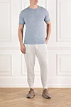 Brunello Cucinelli  - melange. 77% linen, 23% cotton. Country of manufacture: Italy. Care: specialized cleaning - photo 7