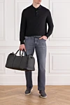 Brunello Cucinelli  - 70% хлопок, 30% шелк. пуговица. Страна производитель: Италия. Уход: специализированная чистка - фото 7