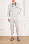  Brunello Cucinelli - brand logo. Additional: hood. 100% cashmere. Fastener: zipper, drawstring. two side pockets. Country of manufacture: Italy. Care: specialized cleaning - photo 8