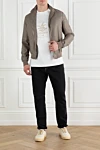  Enrico Mandelli - Additional: hood. 100% cashmere. zipper. two side pockets. Country of manufacture: Italy. Care: specialized cleaning - photo 6