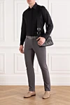 Dolce & Gabbana  - 97% cotton, 3% elastane. Color: black. buttons. Country of manufacture: Italy. Care: specialized cleaning - photo 7