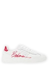 Balmain  - lipstick print. . Material: 100% calfskin. textured rubber sole with embossed logo. lace-up. Insole: leather. Country of manufacture: Italy. Care: specialized cleaning - photo 7