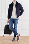 Jacob Cohen  - 98% cotton, 2% elastane. Color: blue. zipper, button. 5. Country of manufacture: Italy. Care: specialized cleaning - photo 7