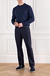 Corneliani  - плетена в'язка. 100% шерсть. Країна виробник: Італія. Догляд: спеціалізоване чищення - фото 7