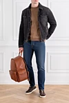 Corneliani  - 100% шерсть. Цвет: бежевый. Страна производитель: Италия. Уход: специализированная чистка - фото 7