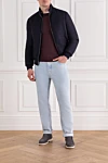 Corneliani  - 100% шерсть. Цвет: бордовый. Страна производитель: Италия. Уход: специализированная чистка - фото 7