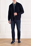 Corneliani  - 100% wool. buttons. two chest pockets. Country of manufacture: Italy. Care: specialized cleaning - photo 7