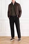 Corneliani  - 90% шерсть, 10% кашемир. молния. Страна производитель: Италия. Уход: специализированная чистка - фото 7